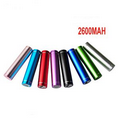 2600mah Portable Cylindrical Power Bank